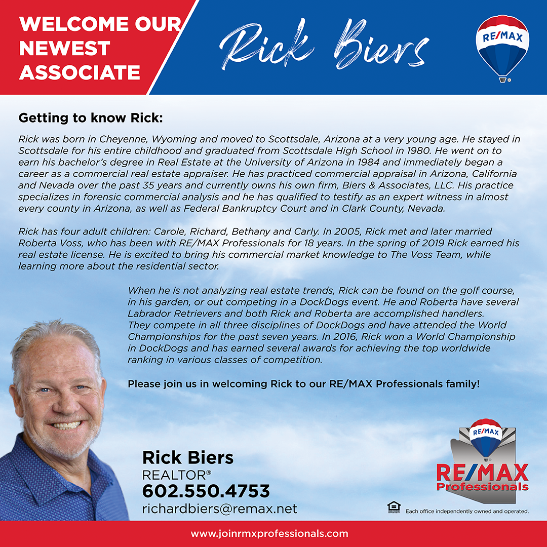 Welcome to RE/MAX Professionals Rick Biers